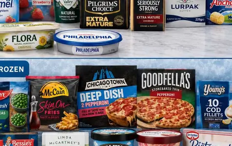 Chilled and frozen brands including Philadelphia, Flora, McCain and Goodfella's Chilled and frozen brands including Philadelphia, Flora, McCain and Goodfella's