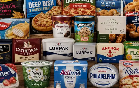 UK supermarket brands including Cathedral City, Lurpak, Häagen-Dazs and Anchor UK supermarket brands including Cathedral City, Lurpak, Häagen-Dazs and Anchor